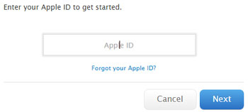Reset your Apple password