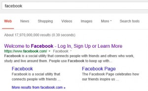 Googling Facebook