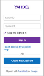 Sign In to Yahoo