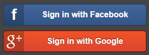 Sign-in with Facebook or Google Plus on MocoSpace