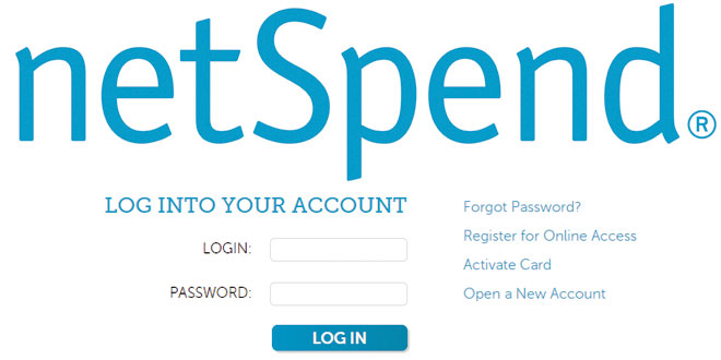 NetSpend login