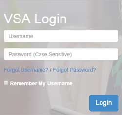 FLVS login form