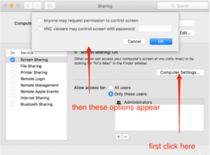 How to Go about iMac Screen Sharing